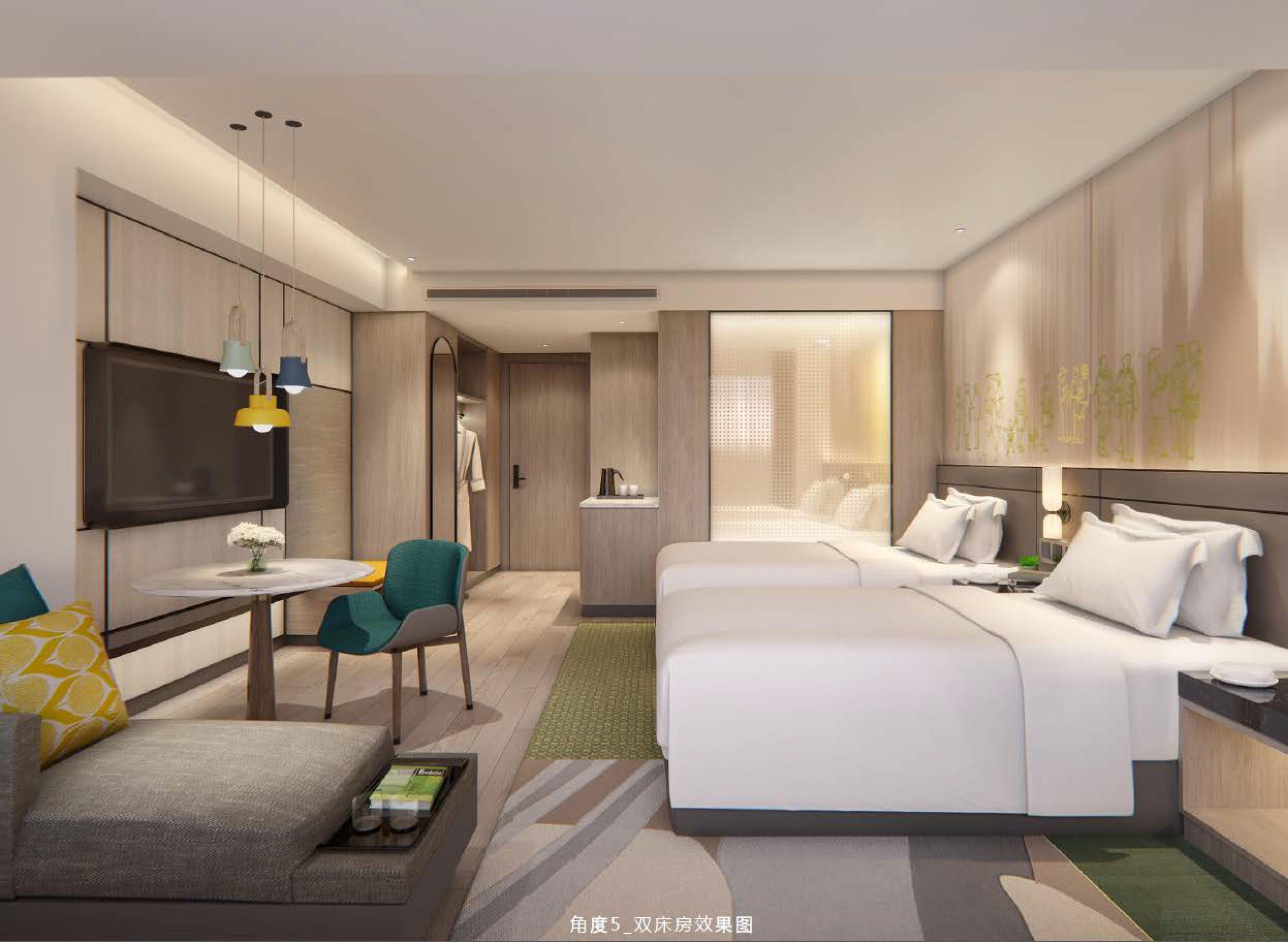 Holiday Inn Shanghai Nanjing Road By Ihg Exterior foto Deluxe Room
