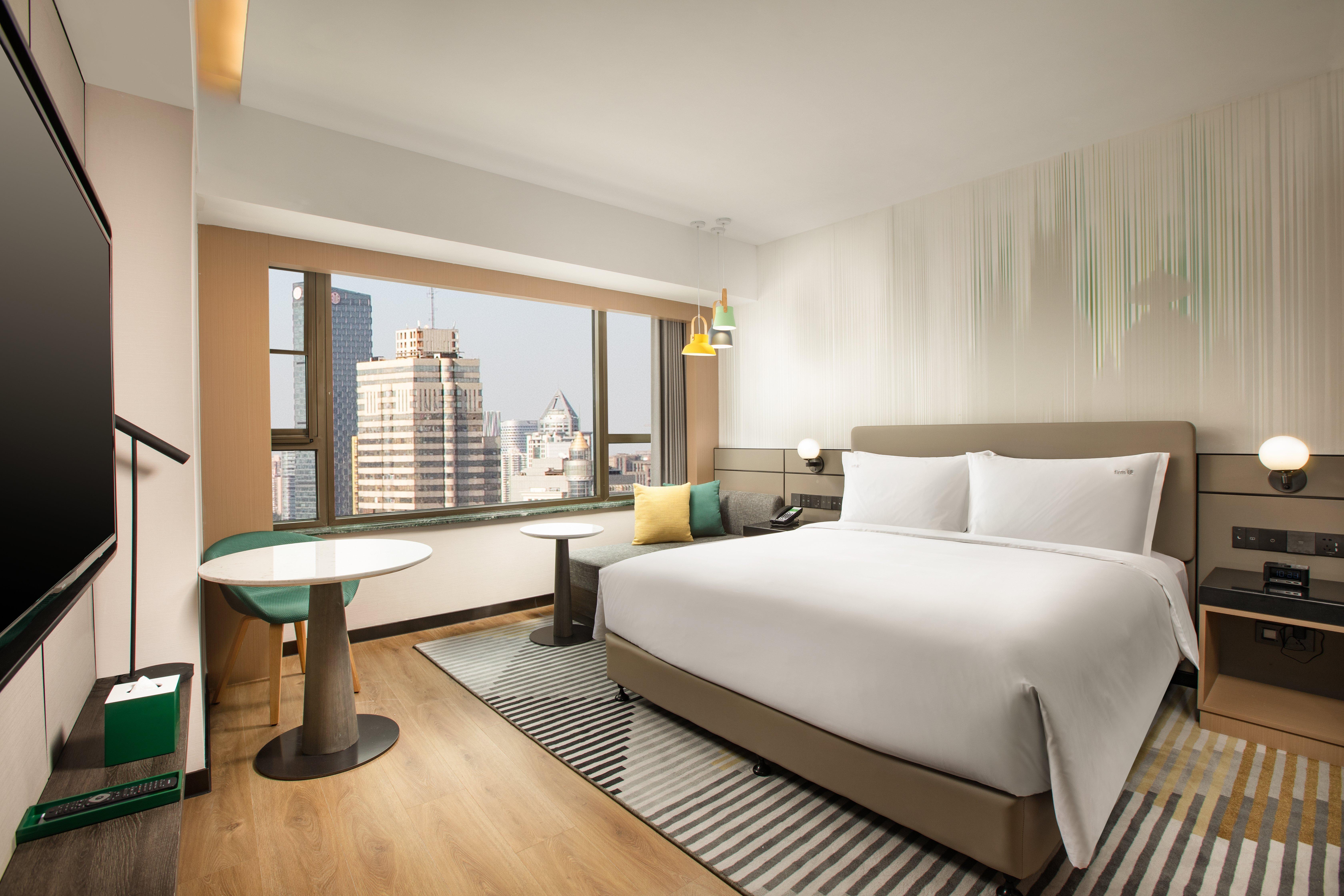 Holiday Inn Shanghai Nanjing Road By Ihg Exterior foto Deluxe Room